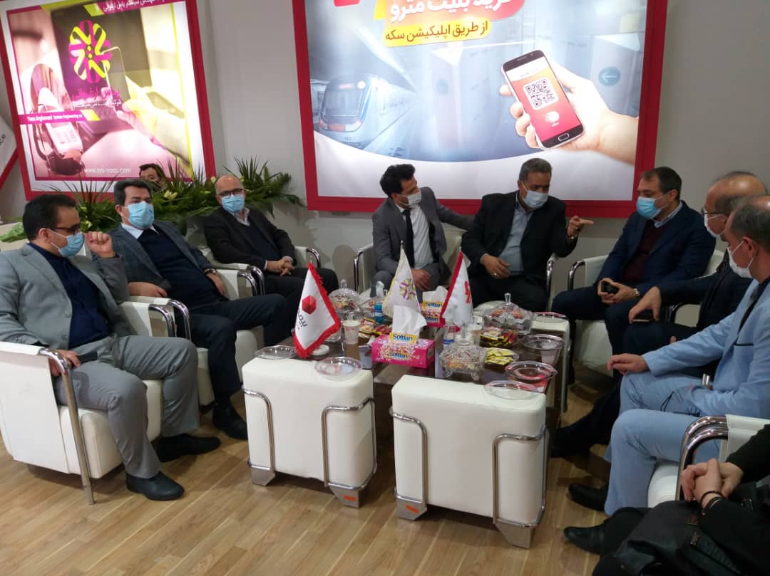 حضور مدیرعامل بیمه "ما" در نمایشگاه بین المللی iran retail show
