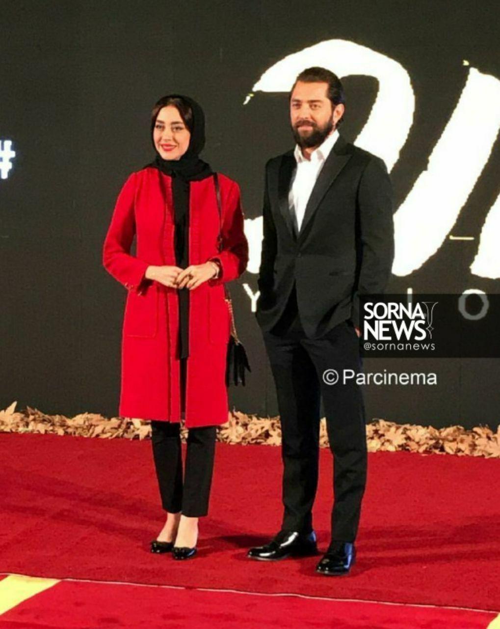 عکس جنجالی بهرام رادان در کنار بازیگر زن معروف+عکس