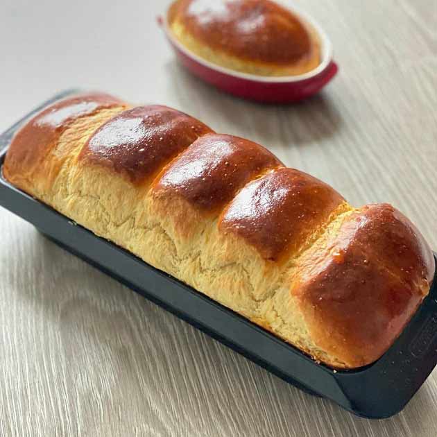طرز تهیه نان بسیار لذیذ | نان ژاپنی نرم و پنبه ای