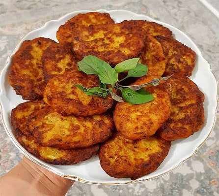 طرز تهیه کوکو کدو با عدس | غذای مقوی و گیاهی 