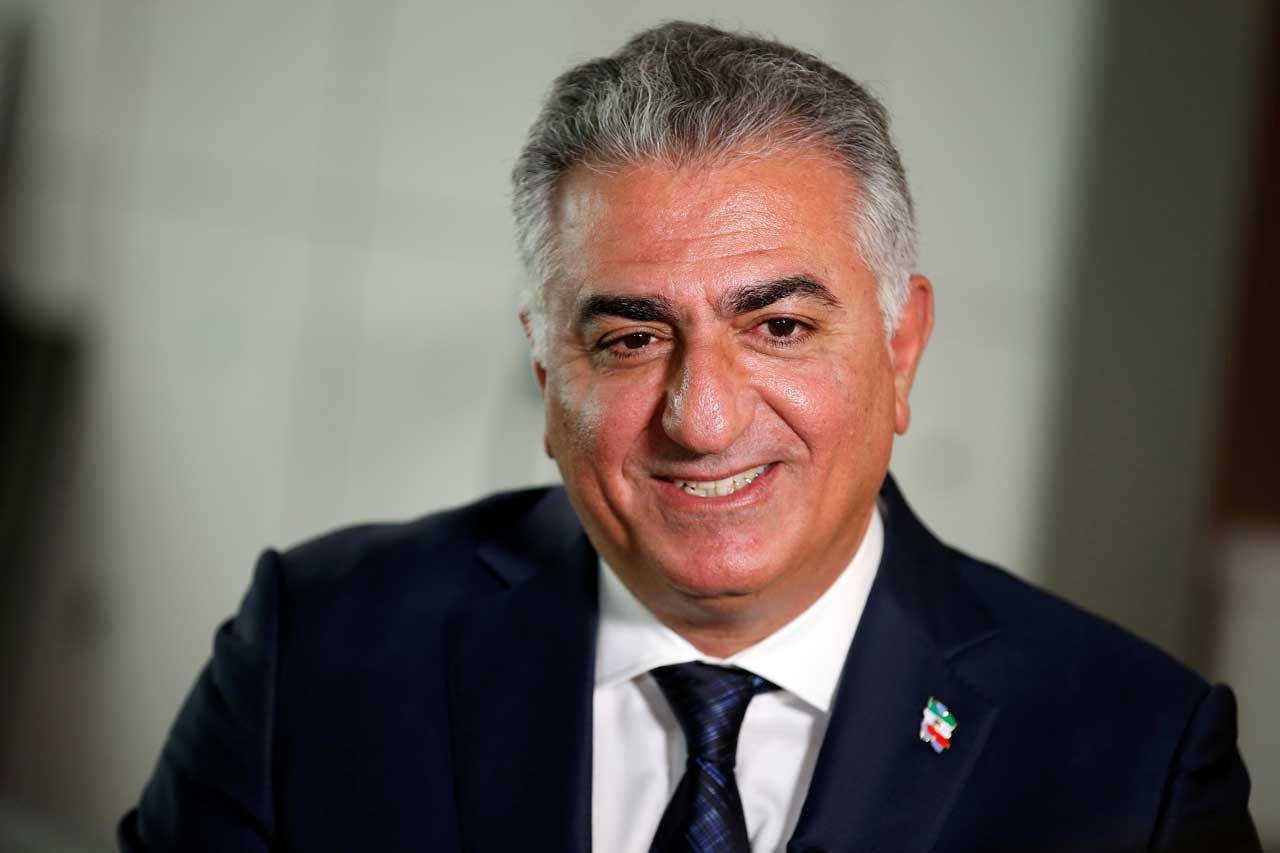 سوتی رضا پهلوی در نشست خبری+ فیلم