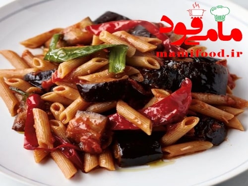 آموزش و طرز تهیه پاستا بادمجان + تصاویر