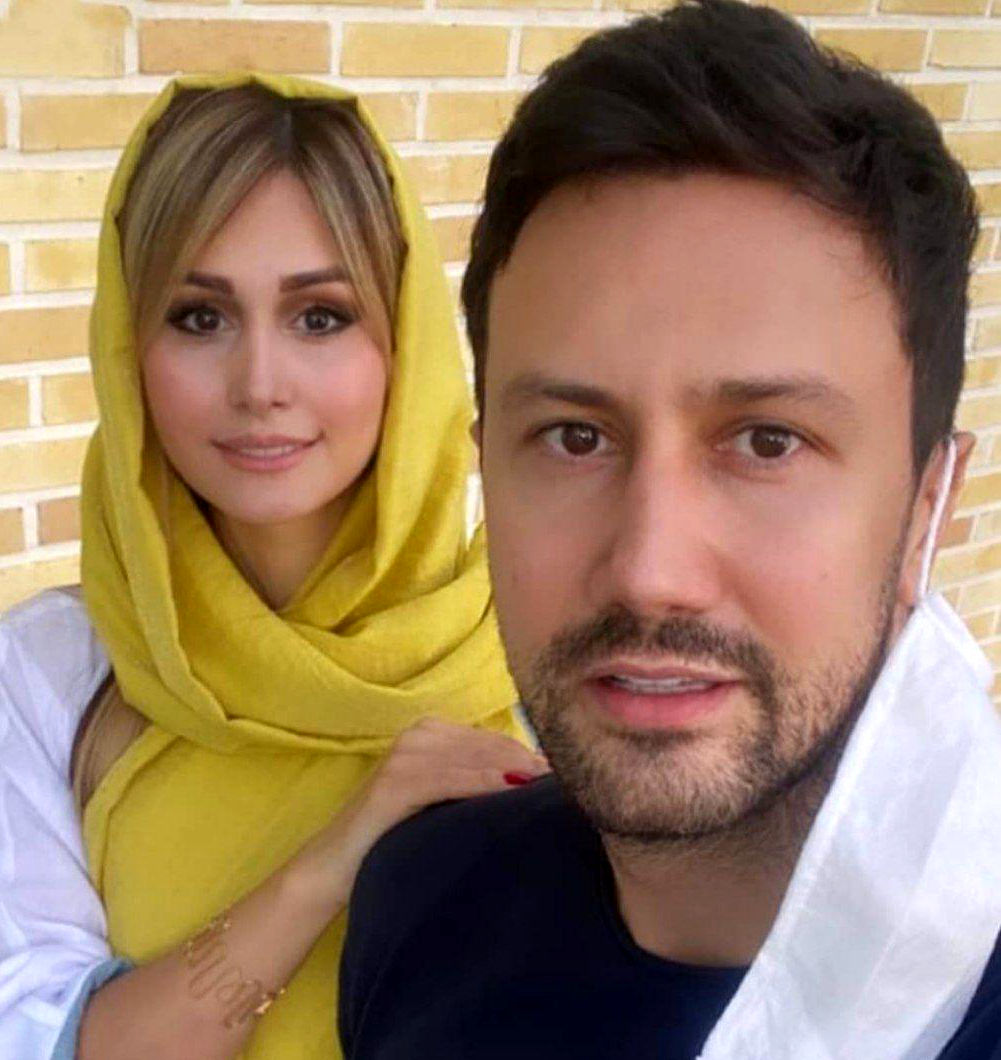 عکس مراسم ازدواج شاهرخ استخری و همسرش لورفت