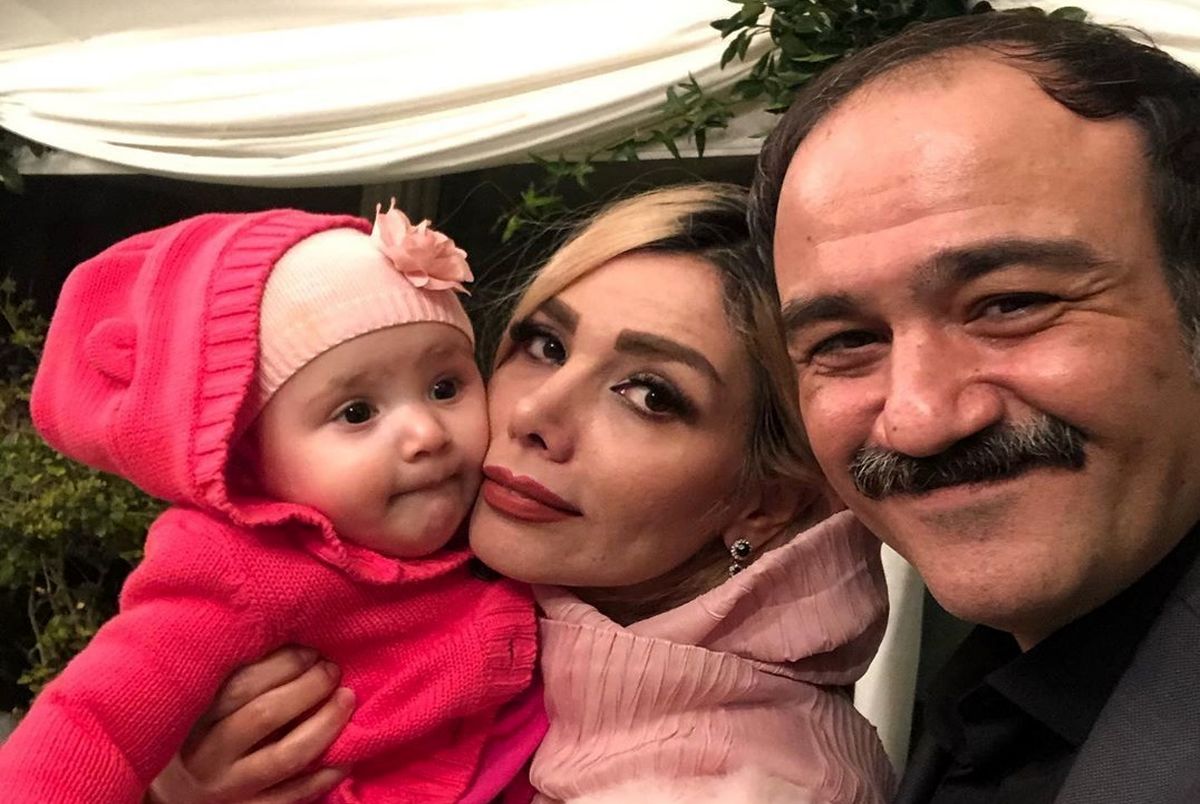 جشن تولد ساده همسر مهران غفوریان + عکس