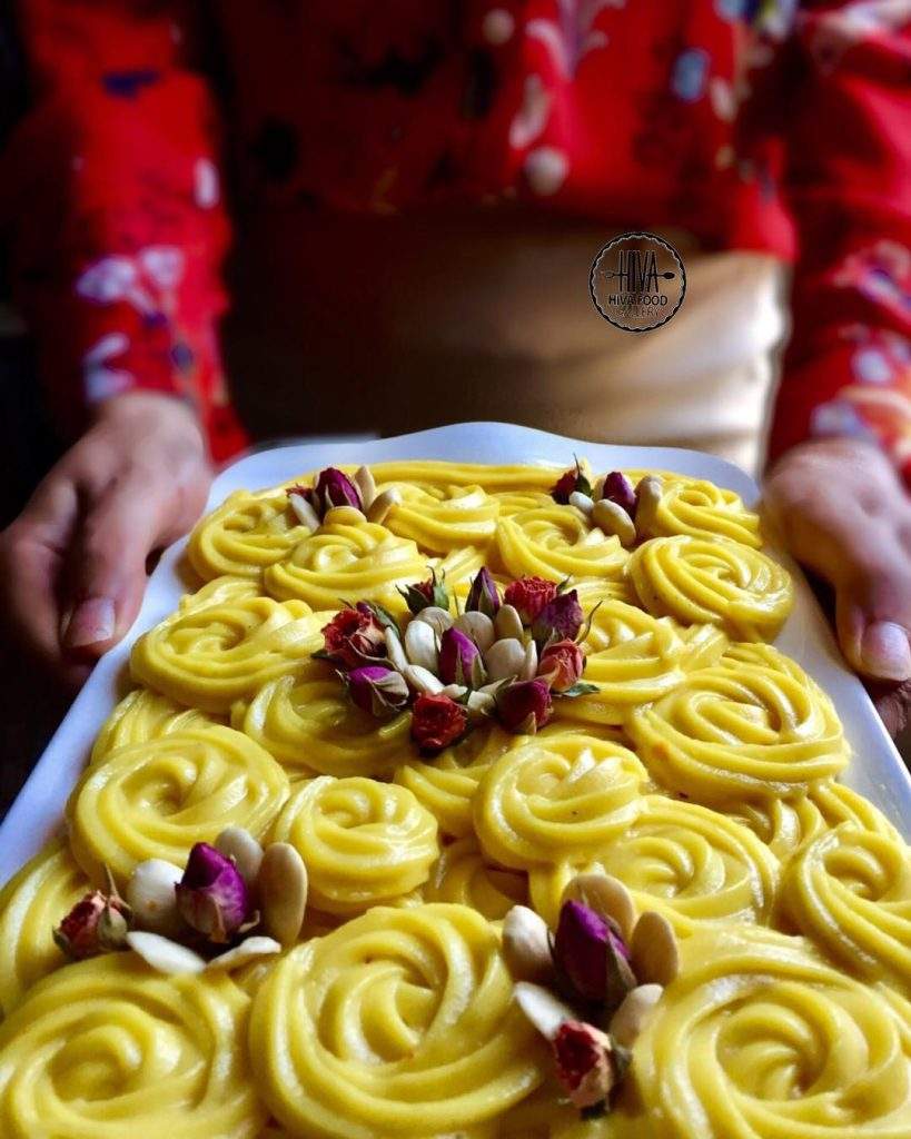 (ویدئو)طرز تهیه حلوا شیر
