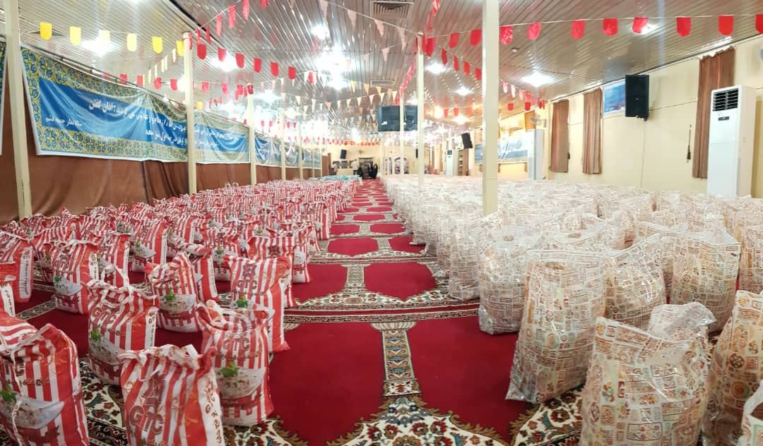 اهدای مرحله دوم کمک های مومنانه مردم شهرستان قشم به ارزش 6 میلیارد ریال