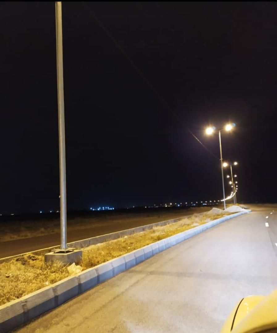 مشارکت در تکمیل پروژه بهساری و تامین روشنایی محور فرودگاه سیرجان