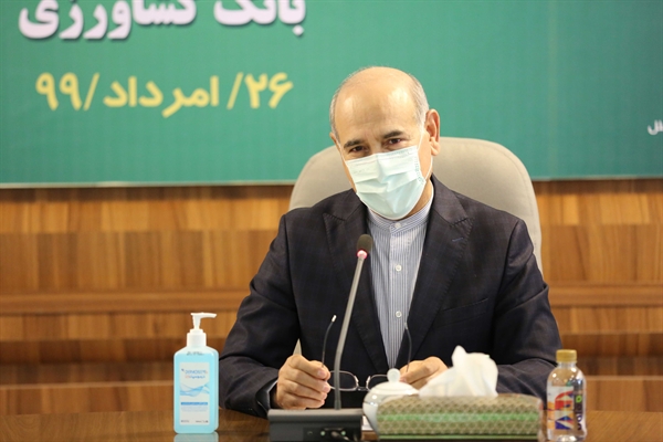 حضور مدیر عامل بانک کشاورزی در همایش برنامه ریزی سال زراعی ۱۴۰۰_۱۳۹۹

