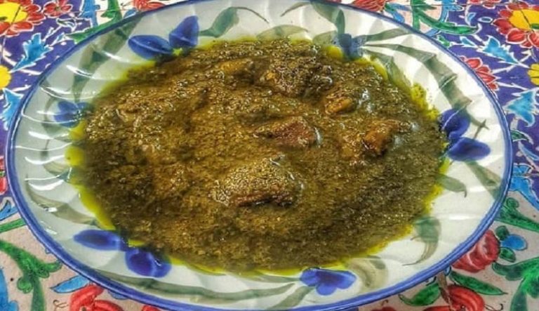 خورش اسفناج گردو غذایی لذیذ | یه خورش مقوی 