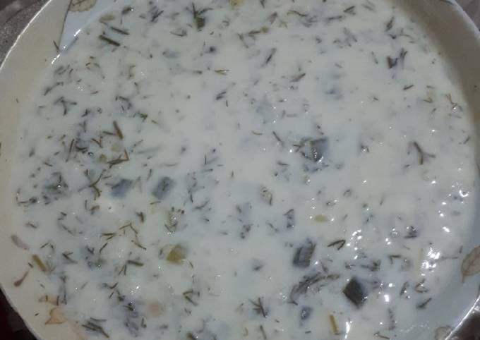توی هوای سرد یک آش محلی درست کن  | طرز تهیه آش دوغ محلی + فیلم 