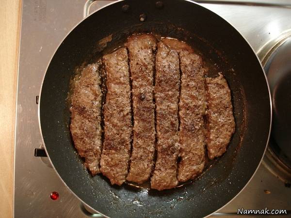 طرز تهییه کباب تابه ای آب دار | طرز درست کردن کباب تابه ای مجلسی خوشمزه 