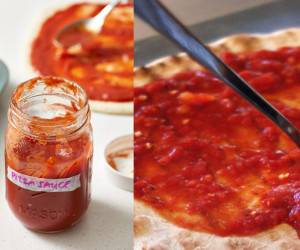طرز تهیه "سس پیتزا" سالم 