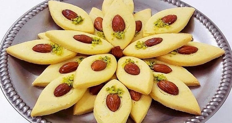 برای عیدت خودت شیرینی بپز | طرز تهیه شیرینی بادامی بدون فر  در خانه 
