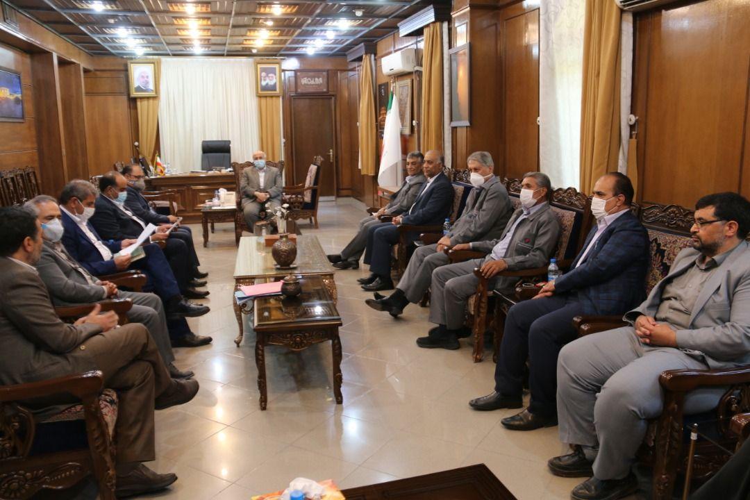تشکیل جلسه مشترک استاندار با مدیران ارشد گهرزمین