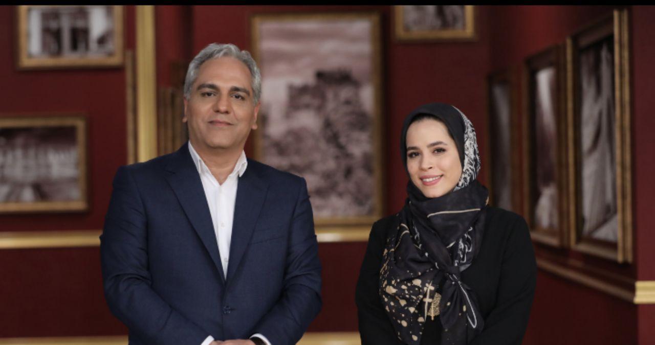 ملیکا شریفی نیا، مهران مدیری را با خاک یکسان کرد + فیلم