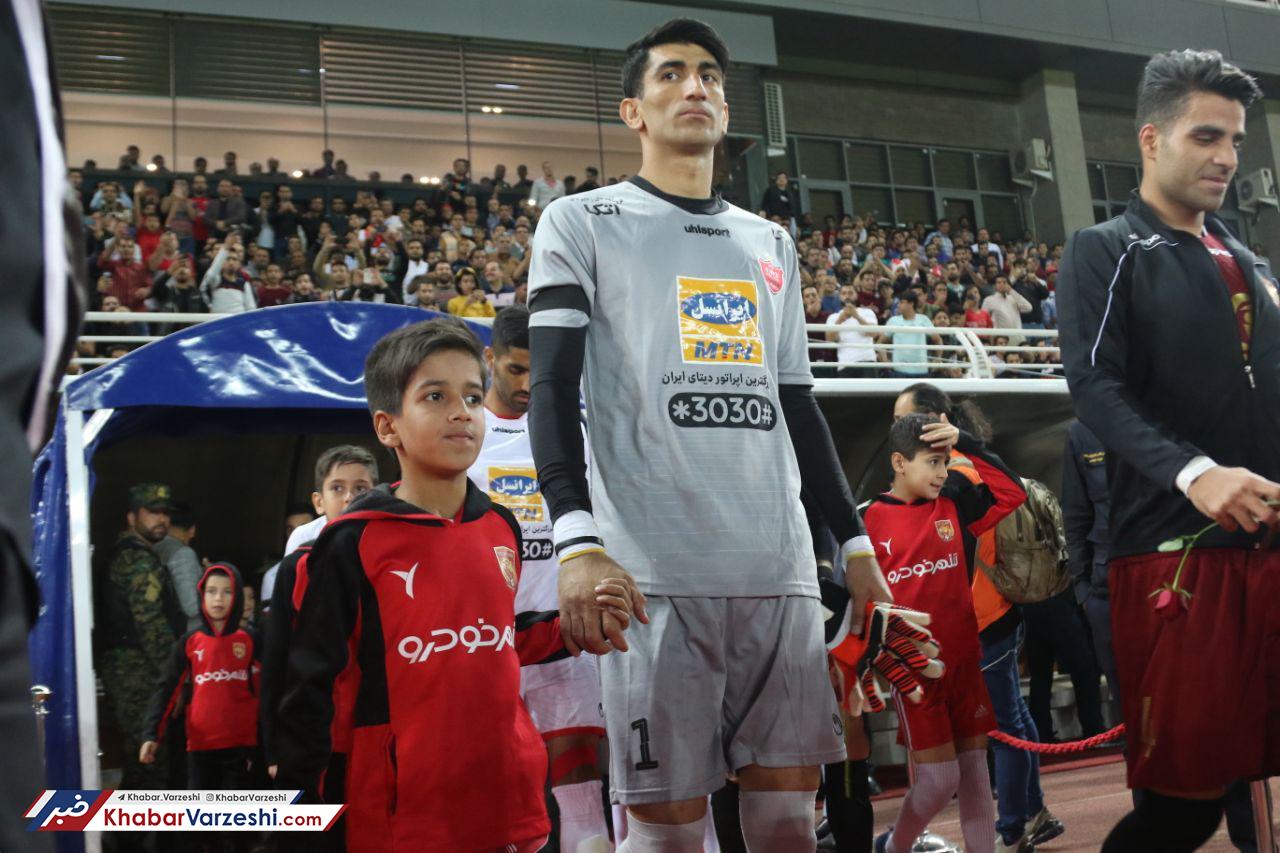 بیرانوند و پرسپولیس در ایستگاه پایانی 