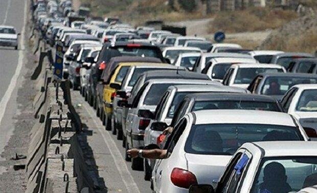 ترافیک سنگین در محورهای شمالی کشور