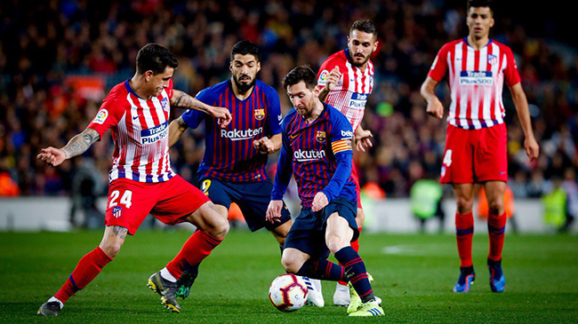 اتلتیکو 0-1 بارسا: بارسلونا به صدر بازگشت + تصاویر 