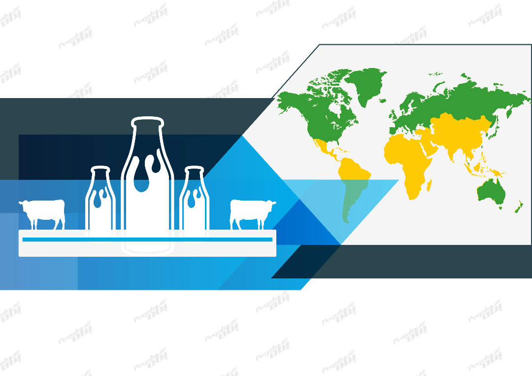 توسعه یافته‌ها بیشتر لبنیات مصرف می‌کنند