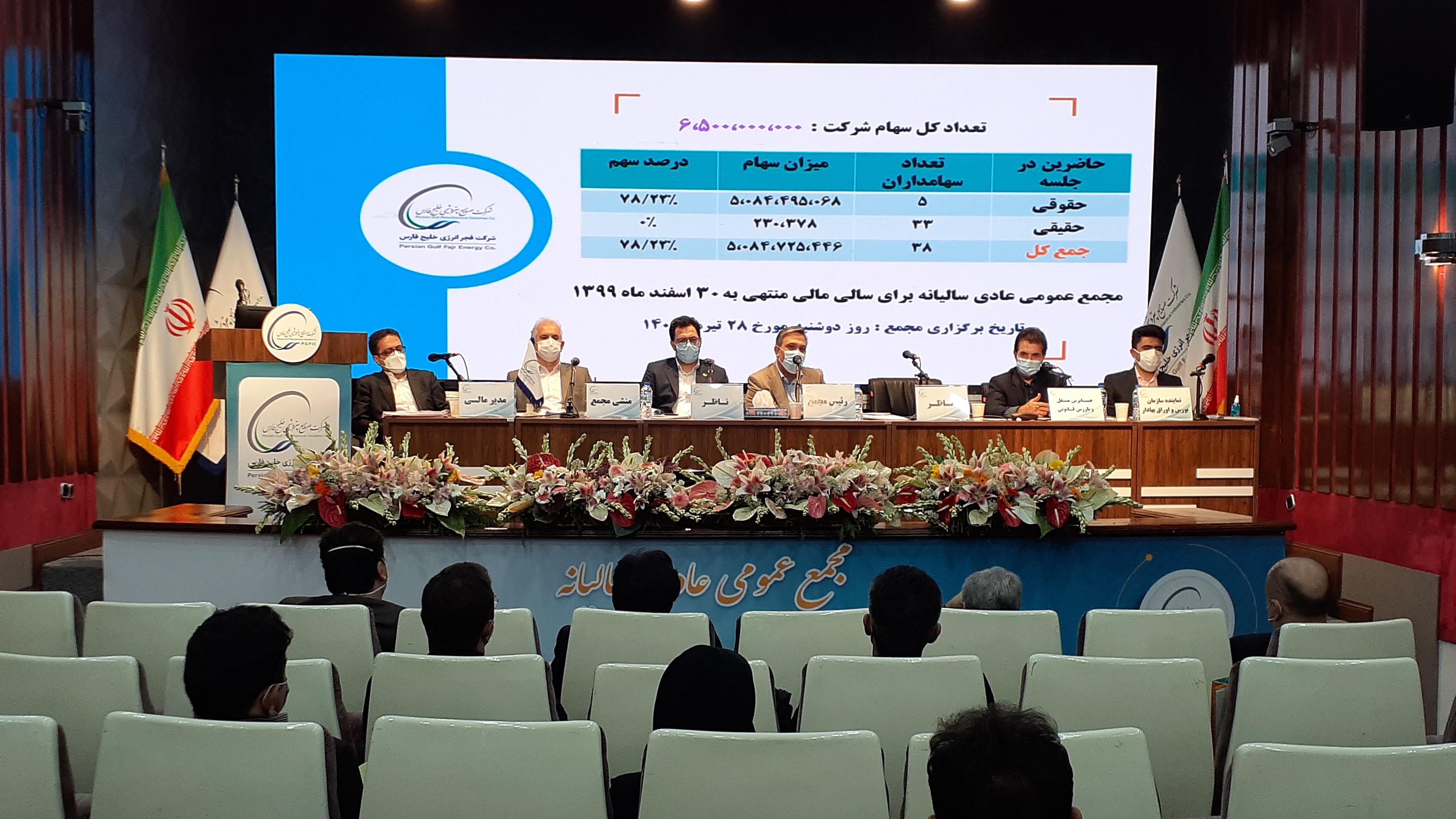  موافقت مجمع عمومی برای افزایش سرمایه بفجر از محل سود انباشته
