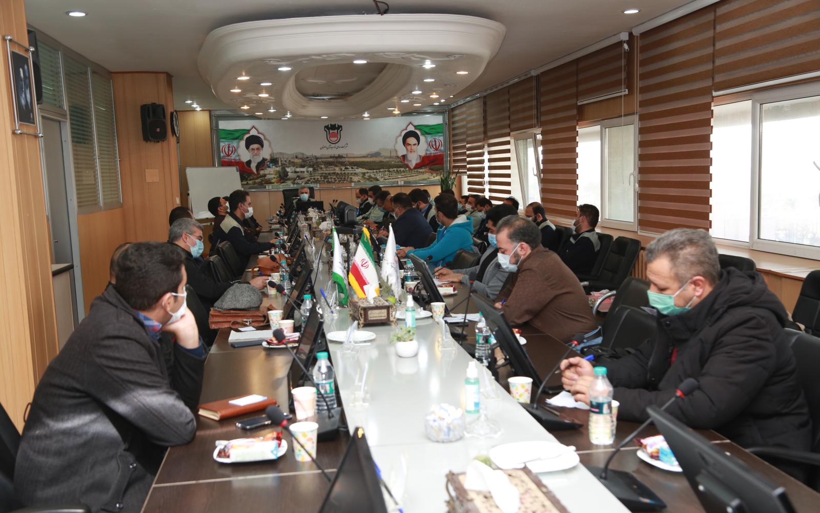 نشست صمیمی مدیرعامل و تلاشگران ذوب آهن اصفهان

