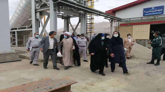 رئیس فراکسیون محیط زیست مجلس شورای اسلامی، از مجتمع مس سرچشمه رفسنجان بازدید کرد
