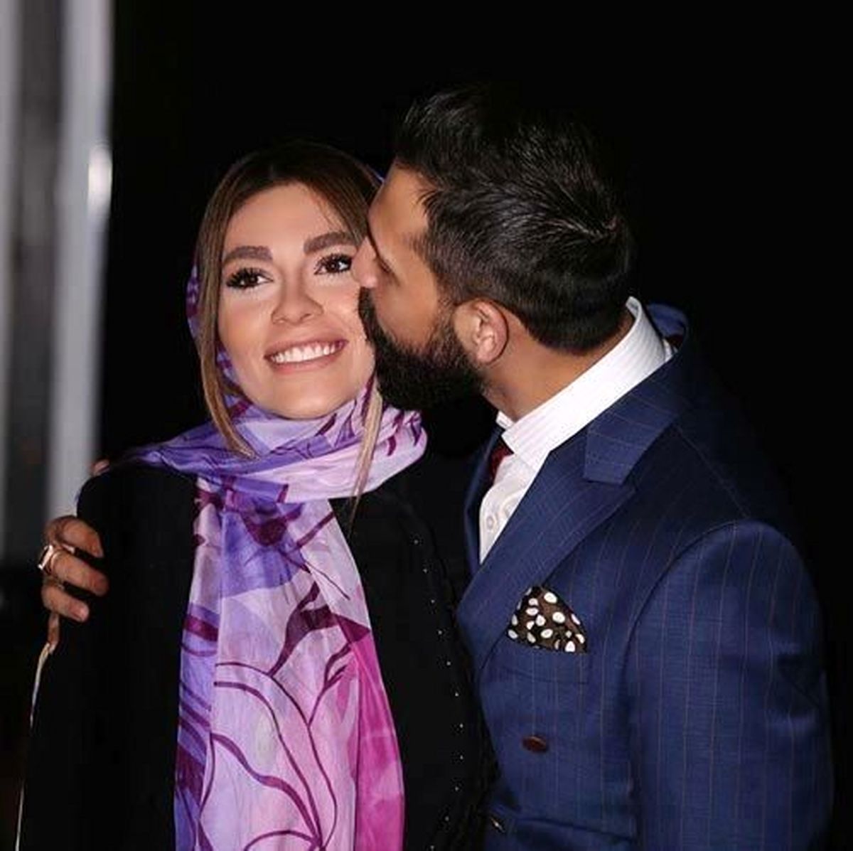 محسن افشانی فیلم لباس پوشیدن همسرش را پخش کرد + فیلم جنجالی