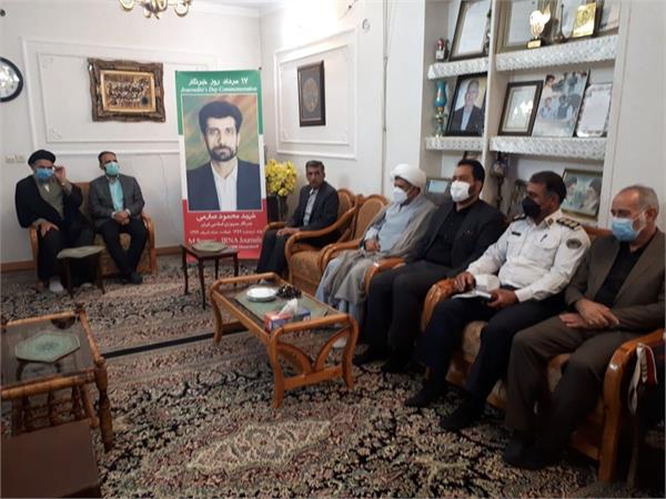 از دیدار با خانواده شهید صارمی تا حضور در مراسم روز خبرنگار
