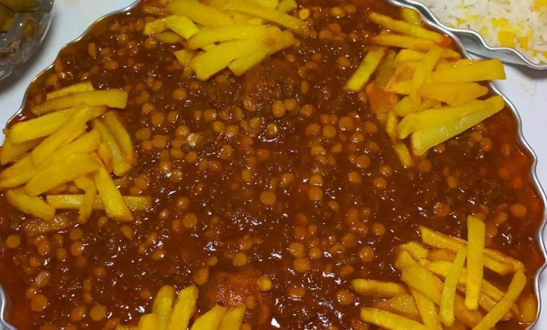 طرز تهیه قیمه رشتی با گوشت چرخ کرده / درست کردن یک قیمه رشتی خوشمزه و عالی