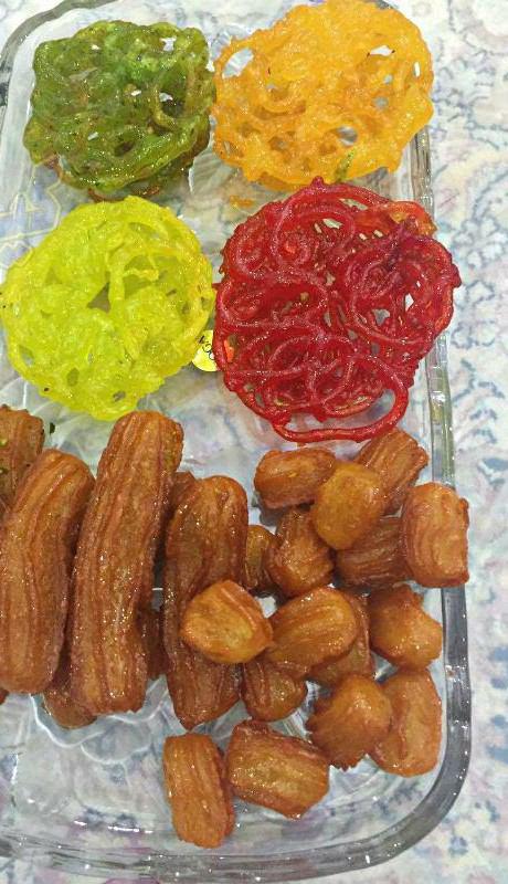 طرز تهیه زولبیا با قالب شیرینی پنجره ای  | در ماه رمضون خودت زلوبیا درست کن