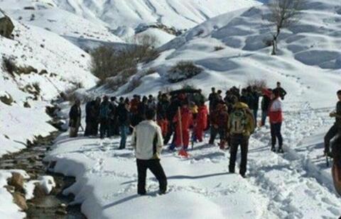 احتمال وقوع بهمن در محور هراز