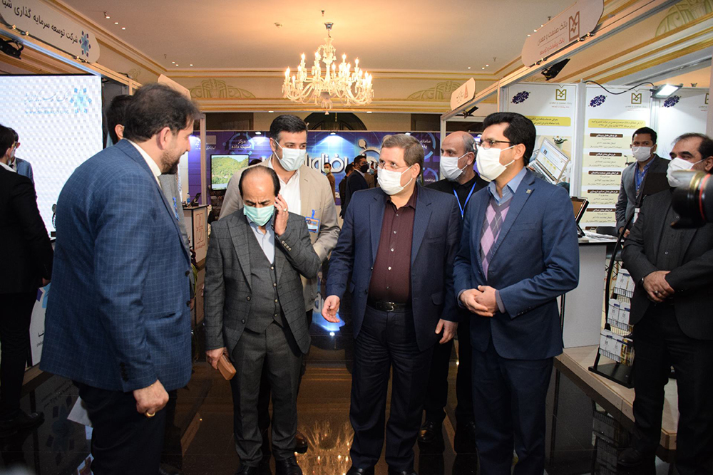 بازدید مدیرعامل بانک صنعت و معدن از ششمین نمایشگاه تراکنش ایران 