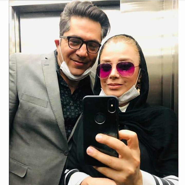 عکس دیده نشده از صبا راد در جشن تولد همسرش + عکس