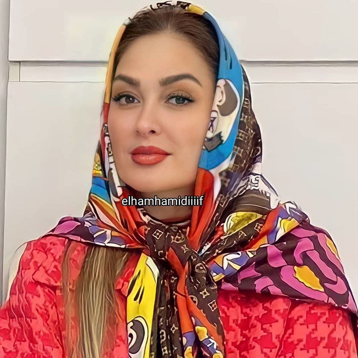 بینی شکسته و قوزدار الهام حمیدی را ببینید | الهام حمیدی قبل عمل زیبایی دیدنی است