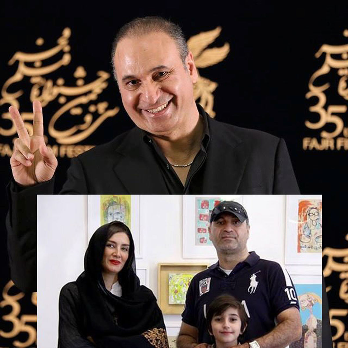 حمید فرخ نژاد به آمریکا مهاجرت کرد | عکس