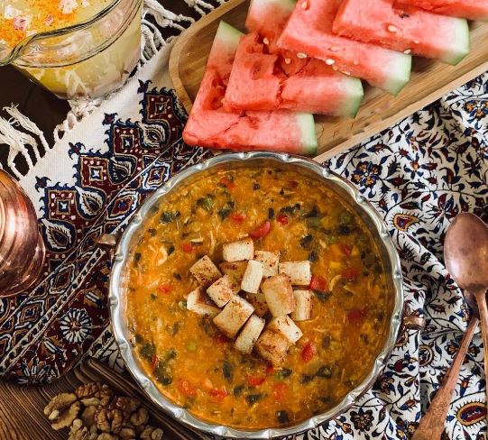طرز تهیه سوپ جو قرمز مخصوص افطار