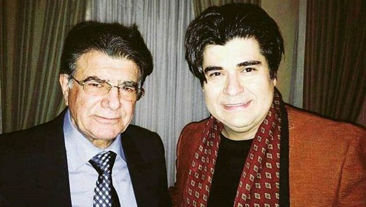 حضور سالار عقیلی در مراسم تشییع استاد شجریان + عکس