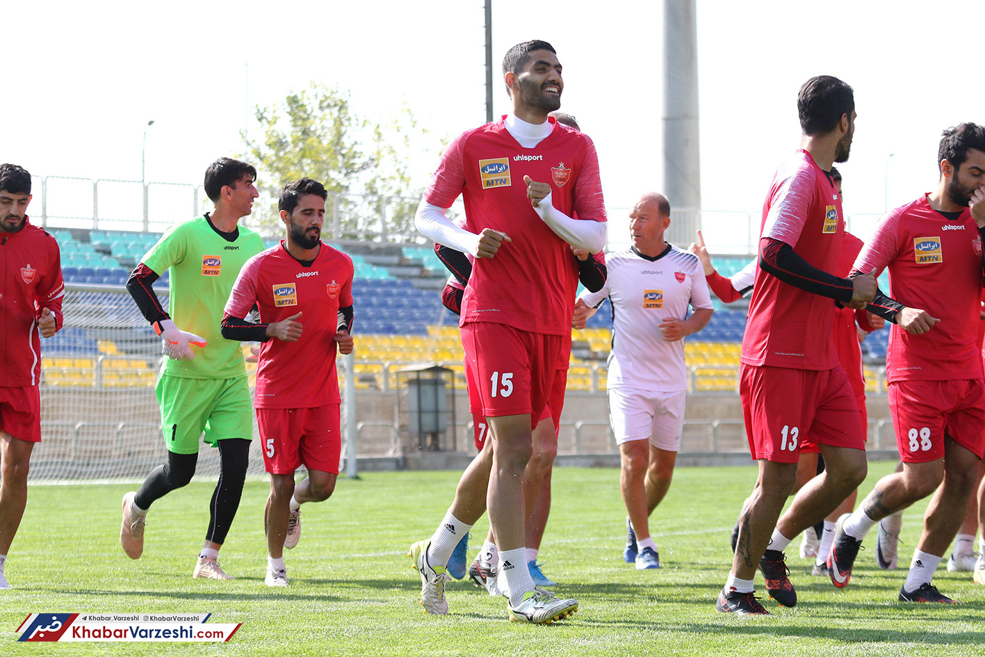 کالدرون پرسپولیس را بدون هفت ملی پوش تمرین داد 