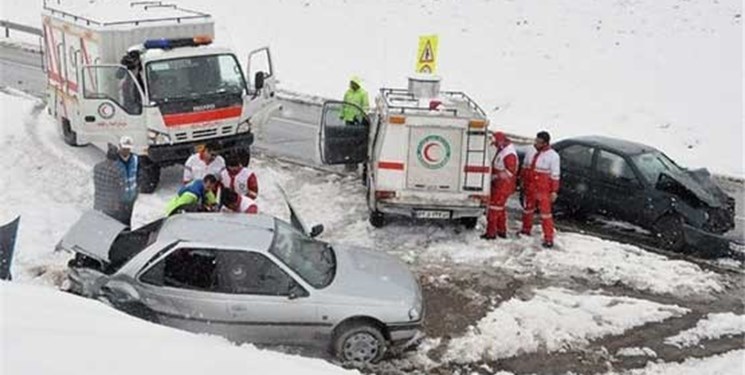 امداد رسانی به 6411 نفر در برف و کولاک