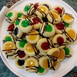با مواد ساده شیرینی انگشتی درست کن | خوشمزه ای زیبا و کم هزینه برای  عید