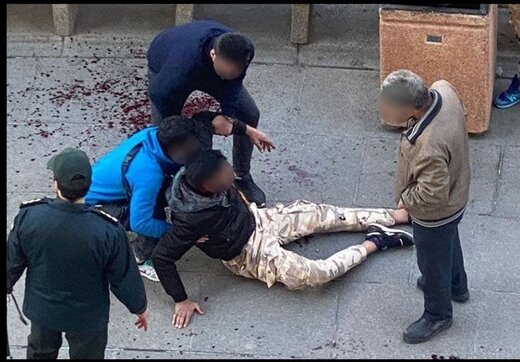 قمه کشی خونین در تئاتر شهر | چاقو کشی اراذل و اوباش در خیابان ولیعصر حادثه آفرید