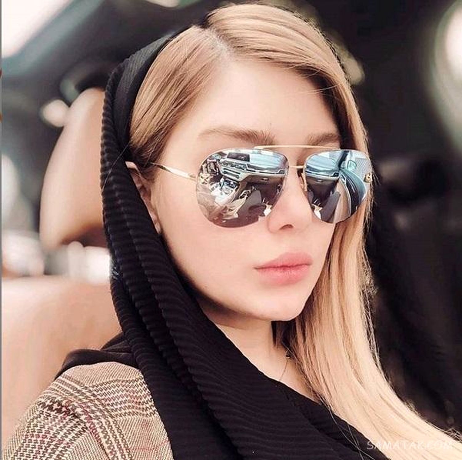 ویدیوی جنجالی از دابسمش سحرقریشی با اهنگ منشوری و مستهجن تتلو + عکس