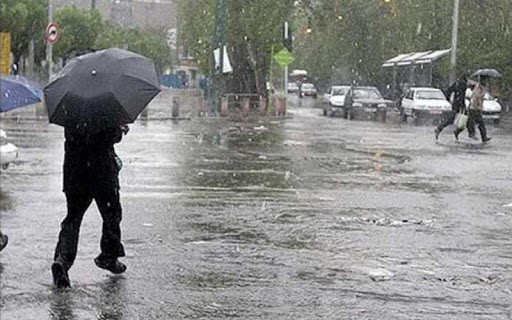 سه استان کشور در معرض بارش شدید باران