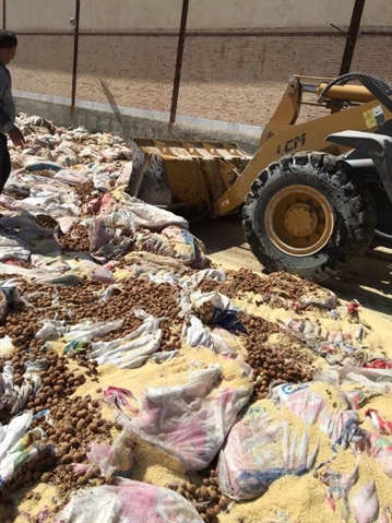 انهدام بیش از 60 تن انواع کالای قاچاق توسط اموال تملیکی استان بوشهر