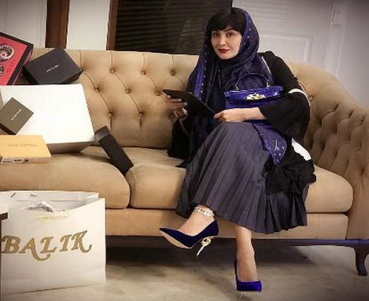 ژست زیبای مریم معصومی کنار آبشار + عکس 