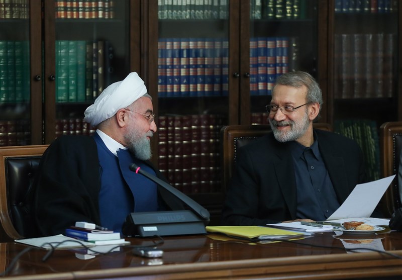 توییت احساسی روحانی برای لاریجانی + عکس