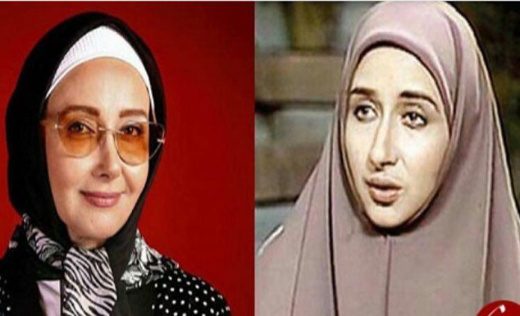 کتایون ریاحی در خاکسپاری کیومرث پور احمد | حضور کتایون ریاحی در بهشت زهرا