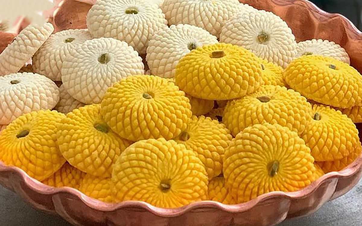 طرز تهیه شیرینی برنجی کاکائویی با فر و بدون فر 