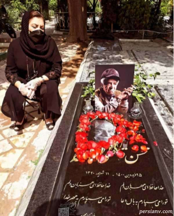 عکسهای دیده نشده از مراسم چهلم محسن قاضی مرادی + عکس