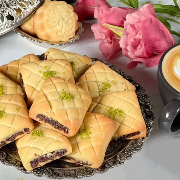 خیلی راحت برای ماه رمضان کلوچه درست کن | طرز تهیه کلوچه خرمایی بدون فر خوشمزه